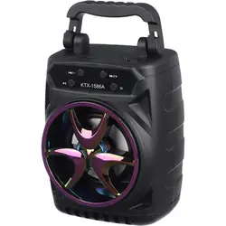 اسپیکر بلوتوثی رم و فلش خور KTX-1586AKTX-1586A WIRELESS SPEAKER