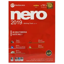 Nero 2019 + Writing Tools Ver.10 1DVD9 پرنیانPARNIAN NERO 2019 + WRITING TOOLS VER.10 1DVD9