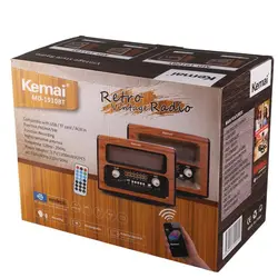 رادیو اسپیکر بلوتوثی رم و فلش خور Kemai MD-1910BT + ریموت کنترلKEMAI MD-1910BT WIRELESS SPEAKER