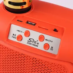 اسپیکر بلوتوثی سینگ ای ZQS1490W + میکروفونSing-E ZQS1490W Wireless Speaker