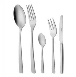 سرویس قاشق و چنگال ناب استیل 30 پارچه مدل فلورانسNab Steel Florence Cutlery Set 30 Pieces