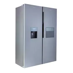 یخچال فریزر دوقلو هیمالیا مدل آلفا (استیل براق) Himalia Twin Refrigerator Model Alpha