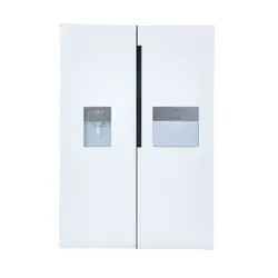 یخچال فریزر دوقلو هیمالیا مدل آلفا (سفید چرمی) Himalia Twin Refrigerator Model Alpha (White leather)