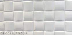 دیوارپوش درجه یک شرکتی پشت چسب دار فومی ضد آب ایران فوم - مدل : مربع مشبک