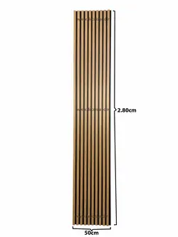 ترمووال mdf روکش دار| رنگ دو گل مشه | عرض 50 سانت | ارتفاع 2.80