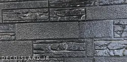 دیوارپوش درجه یک شرکتی پشت چسب دار فومی ضد آب ایران فوم - مدل : سنگ آنتیک