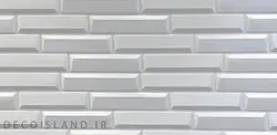 دیوارپوش درجه یک شرکتی پشت چسب دار فومی ضد آب ایران فوم - مدل : آجرمشبک