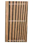 ترمووال mdf روکش دار| رنگ چام| عرض 50 سانت | ارتفاع 2.80