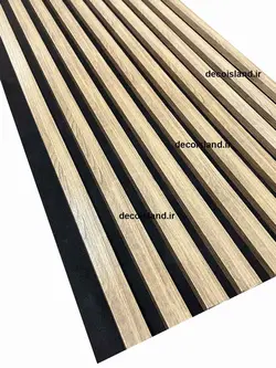 ترمووال mdf روکش دار| رنگ گردویی | عرض 50 سانت | ارتفاع 2.80