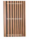 ترمووال mdf روکش دار| رنگ گردویی | عرض 50 سانت | ارتفاع 2.80