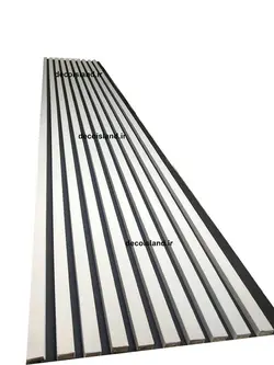 ترمووال mdf روکش دار| رنگ سفید | عرض 50 سانت | ارتفاع 2.80