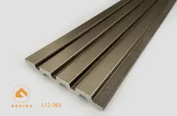 ترمووال بهینا |4 شیار| عرض 12 سانت | شاخه 3 متری | رنگ بژ روشن L12-363| شاخه 3 متری |