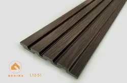 ترمووال بهینا |4 شیار| عرض 12 سانت | شاخه 3 متری | رنگ ونگه L12-51| شاخه 3 متری |