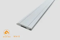 قرنیز 8 سانت بهینا کد N14- 12 |مدرن| سفید | شاخه 3 متری