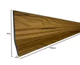 قرنیز پی وی سی 9سانت تکنوفریم اصفهان | شاخه 3 متری | کد 195 چوب کره ای