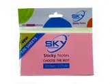 برگه یادداشت چسب دار برند sky سایز 12.5 در 7.5