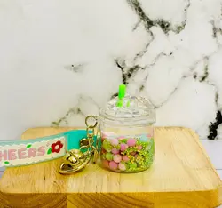 جاکلیدی اکواریومی لیوان اسموتی 3