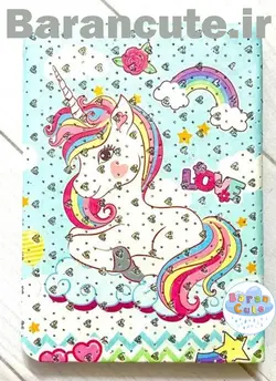 دفترچه یونیکورن پولک دار 2