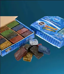 سنگ پا سنتی رنگی