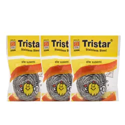 سیم ظرفشویی تری استار مدل کاکتوس مجموعه 3 عددی