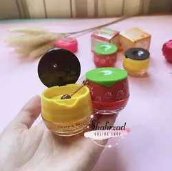 ماسک لب عسل و توت فرنگی