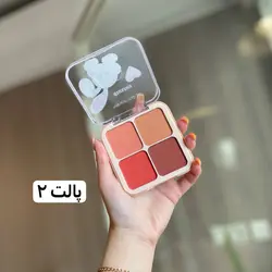 پالت رژگونه ۴رنگ موکارلو
