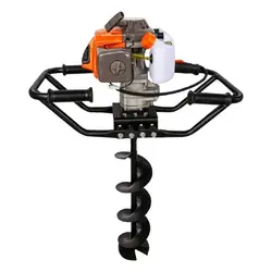 چاله کن موتوری دو نفره دیاموند با مته 20 مدل 630