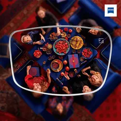 عدسی طبی carlet 1.74 as duravision platinum زایس