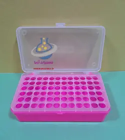 رک میکروتیوب 2 میلی لیتری درب دار