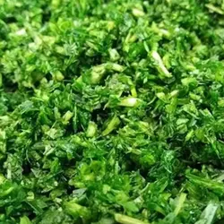 سبزی پلو خرد شده ارگانیک