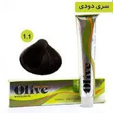 رنگ مو الیو شماره 1.1 رنگ مشکی پر کلاغی