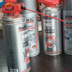 اسپری کانتکت کلینر تمیز کننده برد و سطوح الکترونیکی خشک دوپلی کالر 400 میلی لیتر – Dupli.Color Contact cleaner