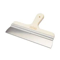 لیسه دسته چوبی برند دکور کد 050 طول 60 سانتی متر –  Dekor Curved Handle Spatula Code 050