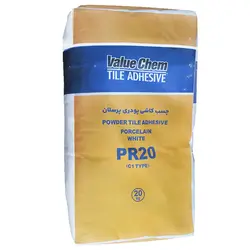 چسب کاشی و سرامیک پودری پرسلان ولیوکم غفاری  PR20 C1 type