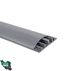 داکت نیم گرد زمینی طوسی و سفید چسبدار 12*50