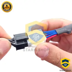 کابل تبدیل افزایش طول کابل 8 پین cpu به خروجی 8 پین cpu