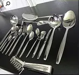 سرویس قاشق و چنگال یونیک 24 نفره 144 پارچه اصلی نگیر در 3مدل مایز،ناخنی،دونا