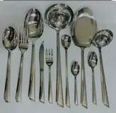 سرویس قاشق و چنگال یونیک 24 نفره 144 پارچه اصلی نگیر در 3مدل مایز،ناخنی،دونا
