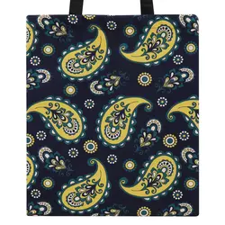 ساک پارچه ای مدل بته جقه کد 9143