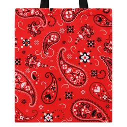 ساک پارچه ای مدل بته جقه کد 9146