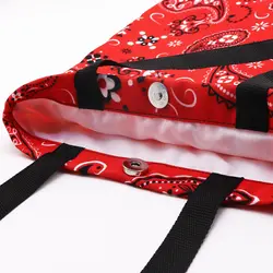 ساک پارچه ای مدل بته جقه کد 9146