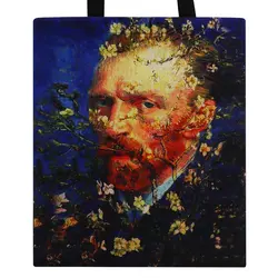 ساک پارچه ای مدل چهره ونگوگ کد 9151