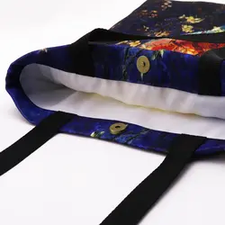 ساک پارچه ای مدل چهره ونگوگ کد 9151