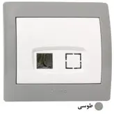 پریز تلفن دلند مدل آریا فانتزی کد 01