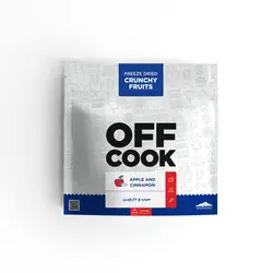 غذای خشک انجمادی سیب و دارچین OFF COOK