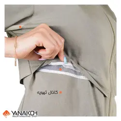 مانتو ورزشی ریسا مدل 2453 طوسی