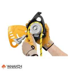 ابزار حمایت و فرود ترکیبی با قرقره یکطرفه PETZL مدل MAESTRO