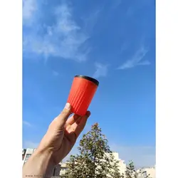 ماگ درب دار مسافرتی 220 میلی لیتر بلک فایر BLACK FIRE