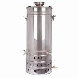 سماور گازی صنعتی 120 لیتری ایران استیل کار