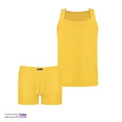 ست رکابی وشورت مردانه نیم پا الوان